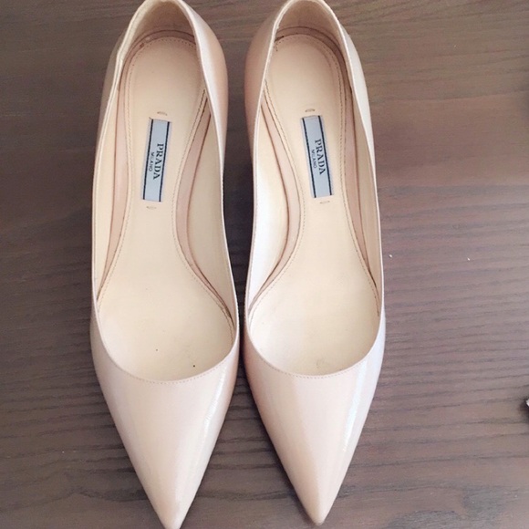 Prada Cream Pumps. 85mm. Excellent condition. - Picture 7 of 7